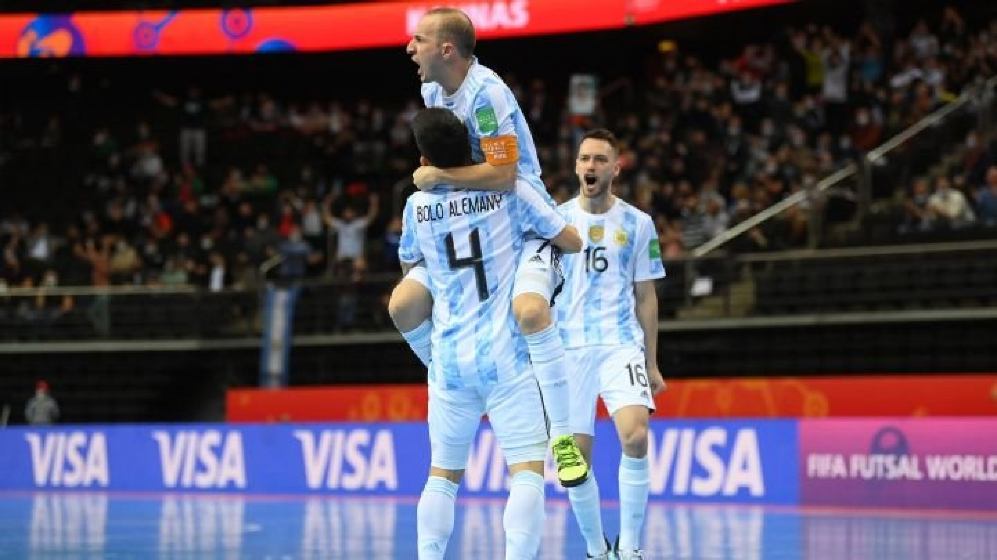Argentina superó a Brasil y jugará la final del Mundial de Futsal